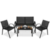 Springos® 4-teilig Gartenmöbel Set für 4 Personen Tisch Produktbild-Vorschau 10