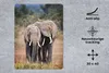 MuchoWow® Mauspad Mousepad Elefant - Tiere - Bäume - Natur Produktbild-Vorschau 2