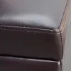 vidaXL Panca con vano portaoggetti lunga in legno marrone Anteprima dell’immagine prodotto 4