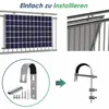 Station solaire pour balcon - Crochet de fixation rond pour Voir les images du produit 2