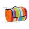 Relaxdays Picknickdecke XXL, 200x200 cm, Fleece Produktbild-Vorschau 5