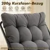 LVHOM Relaxsessel mit Hocker, Loungesessel für Wohnzimmer & Produktbild-Vorschau 4