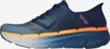 Side view of a blue athletic shoe. Produktbild-Vorschau
