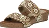 Lazamani Keilpantoletten Damen 31393334383930 Beige 40 EU Produktbild-Vorschau 12