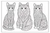 Mandala Malbuch Katzen für Kinder ab 8 Jahren, Teenager und Produktbild-Vorschau 8