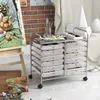 Wózek COSTWAY z 12 szufladami do sztaplowania, wózek z Podgląd zdjęcia produktu 5