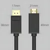 Ugreen 10203 Video Kabel Adapter 3 m DisplayPort HDMI Produktbild-Vorschau 28