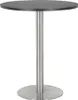 Stehtisch Bistrotisch Schwarz Rund Edelstahlfuß 60x60x105 Produktbild-Vorschau 1