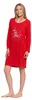 Camisón de Navidad para mujer, manga larga, pijama, regalo, Vista previa de la imagen del producto 5