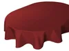 Tischdecke oval bordeaux 135x180 cm Leinenoptik Lotuseffekt Produktbild-Vorschau 6