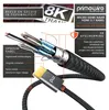 Primewire 8K HDMI 2.1 naar Micro HDMI adapterkabel, 7680 x Productafbeelding-voorbeeld 3