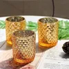 Unyqoos® Gouden theelichthouders van kwartsglas, set van 12 Productafbeelding-voorbeeld 5