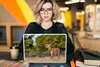 MuchoWow® Laptop Aufkleber Sticker Cover Tiere - Hirsche - Produktbild-Vorschau 5