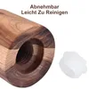 Salz- und Pfeffermühle Set Holz Akazie, Keramik Mahlwerk, Produktbild-Vorschau 3