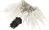 A string of LED icicle lights with a black plug. Produktbild-Vorschau
