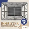 Hundebox Faltbar Edelstahl - Montieren ohne Werkzeuge - Produktbild-Vorschau 3