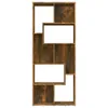 vidaXL Bibliothèque chêne fumé 67x24x161 cm Bois composite Voir les images du produit 3