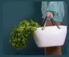 Picknickkorb Handkorb Aufbewahrungskorb Obst Blume Korb Produktbild-Vorschau 3