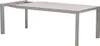 A gray outdoor dining table with an extendable section. Produktbild-Vorschau