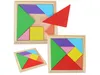 Tangram puzzle hra drevené bloky Náhľad obrázku produktu 1