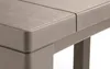 Dmora Tavolo da Esterno Brossard 90x294x75h cm Grigio Anteprima dell’immagine prodotto 7