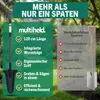 Wurzelspaten mit Wurzelsäge 120cm – Gartenspaten für harte Produktbild-Vorschau 7