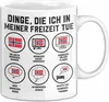 Dinge Die Ich In Meiner Freizeit Mache Norwegen Tasse Produktbild-Vorschau 1