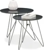 Relaxdays Beistelltisch 2er Set, Wohnzimmertische aus Holz, Produktbild-Vorschau 1