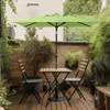 Sekey Sonnenschirm Balkon Gartenschirm Marktschirm  140×210 Produktbild-Vorschau 7