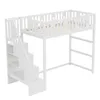 Flieks Etagenbett 90x200cm mit Treppe, Kinderbett mit Produktbild-Vorschau 8