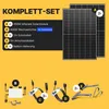 Balkonkraftwerk 900W Solaranlage mit Balkon Halterung Produktbild-Vorschau 2