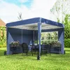Outsunny Pavillon, 3 x 3 meter, waterdicht, in hoogte Productafbeelding-voorbeeld 2