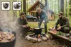 Gusseiserner Kessel 8l für Jagdbraten am Lagerfeuer/Grill Produktbild-Vorschau 9