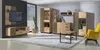 A modern living room setup featuring a TV unit, cabinets, a coffee table, and a chair. Náhled obrázku produktu