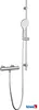Duschset Dusche Duscharmatur Brausebatterie mit Thermostat Produktbild-Vorschau 1