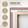 MuchoWow® - Obraz na płótnie - Pastel - Kobieta - Kwiaty - Podgląd zdjęcia produktu 3