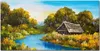 Coloray Bild aus Leinwand 100x50 Leinwand Dekoration - Wald Produktbild-Vorschau 1