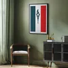 Posterpapier Poster - French Flag with a Torch 21x30 cm Produktbild-Vorschau 2
