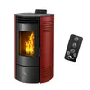 Stufa a pellet Azora 11,6 kW Bordeaux Sannover Anteprima dell’immagine prodotto 1