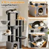 PAWZ Road Kratzbaum Grosse Katzen stabil mit 11cm Stämme, Produktbild-Vorschau 6