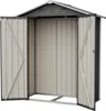 Metall-Gerätehaus 154 x 83 x 180 cm aus verzinktem Produktbild-Vorschau 19