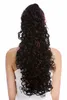 WIG ME UP Zopf Pferdeschwanz Voluminös Gelockt Lang Schwarz Produktbild-Vorschau 2