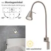 2 x LED flexibilné nástenné svietidlo na čítanie s Náhľad obrázku produktu 21
