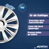4 STK 15 Zoll Avalon pro silber PETEX Radkappen Produktbild-Vorschau 3