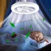 Cichy wentylator sufitowy LED z pilotem biały regulacja Podgląd zdjęcia produktu 8