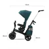 Tricicleta Kinderkraft Easytwist, Verde Notte Anteprima dell’immagine prodotto 2