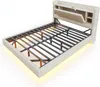 MODFU Gestoffeerd bed, functioneel, 140 x 200 cm, met Productafbeelding-voorbeeld 11