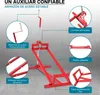Wiltec Cric lève Tracteur Tondeuse hydraulique – 250 kg Voir les images du produit 3