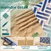 Lantigo Paravent de Plage Ancre 10 m Brise-vent pour Voir les images du produit 6