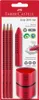 Matita FABER-CASTELL GRIP 2001 set blister rosso Anteprima dell’immagine prodotto 1